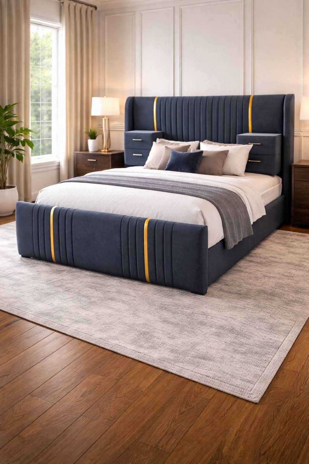 Utulivu Harmony Upholstered Bed